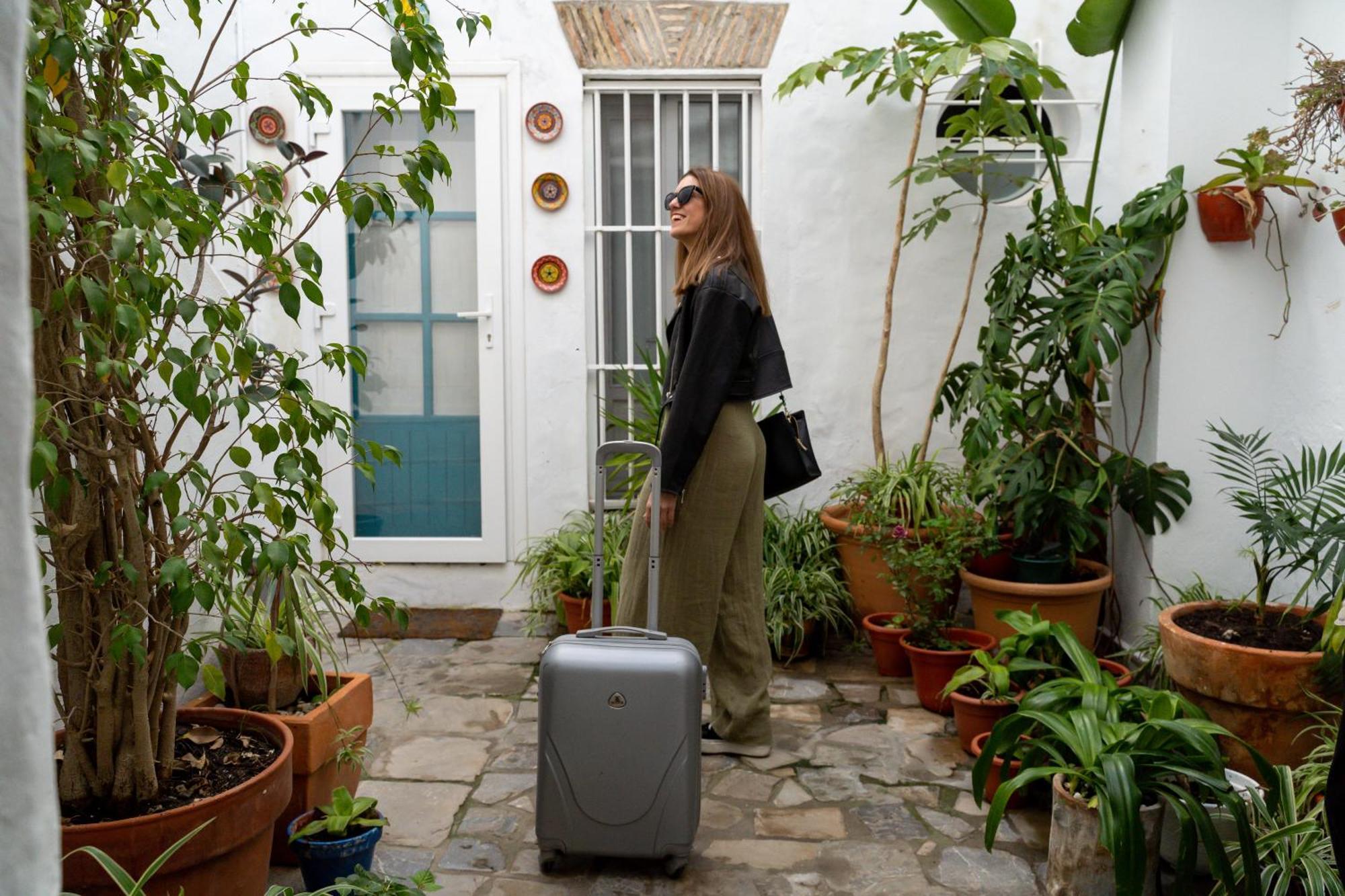 Atico Trafalgar By La Juderia De Vejer - Inside A Typical Andalusian Casa Patio เวเฮร์ เด ลา ฟรอนเตรา ภายนอก รูปภาพ